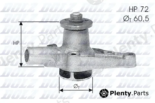 Dolz A113 — Water Pump, engine cooling