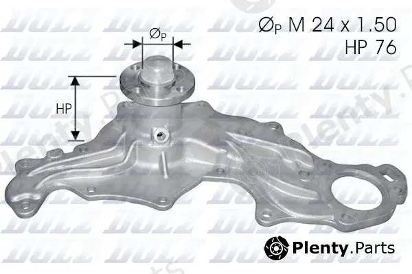Dolz F122 — Water Pump, engine cooling