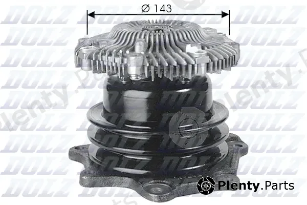 Dolz N143 — Water Pump, engine cooling