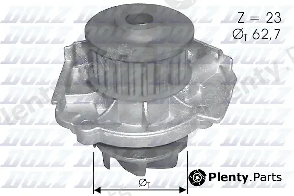 Dolz S319 — Water Pump, engine cooling