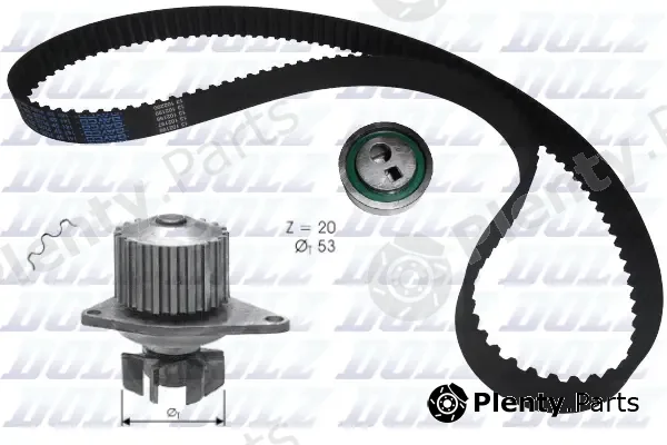 Dolz KD026 — Water Pump & Timing Belt Kit
