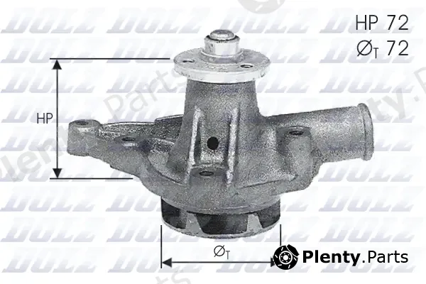 Dolz A115 — Water Pump, engine cooling