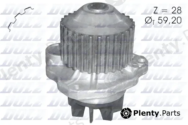 Dolz C123 — Water Pump, engine cooling
