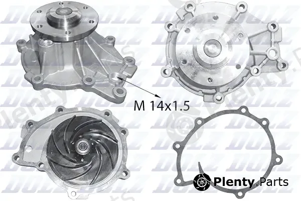 Dolz M654 — Water Pump, engine cooling