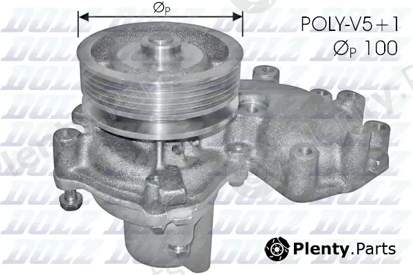 Dolz S165 — Water Pump, engine cooling