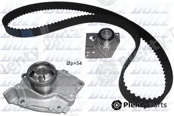 Dolz KD027 — Water Pump & Timing Belt Kit
