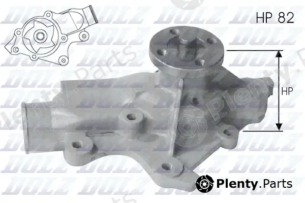 Dolz J201 — Water Pump, engine cooling