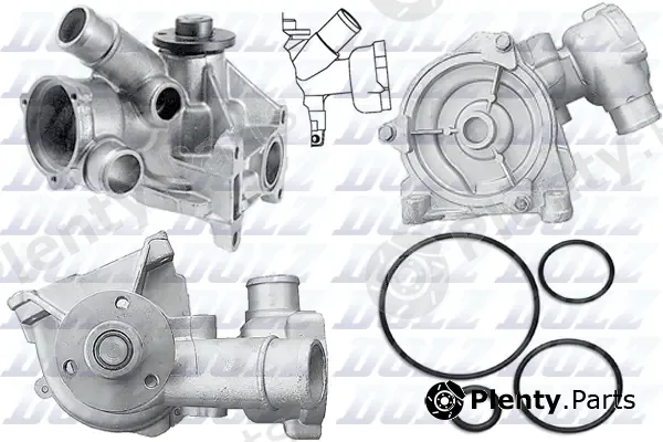 Dolz M195 — Water Pump, engine cooling