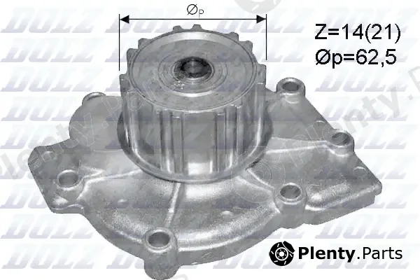 Dolz R299 — Water Pump, engine cooling