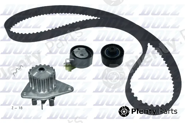 Dolz KD186 — Water Pump & Timing Belt Kit