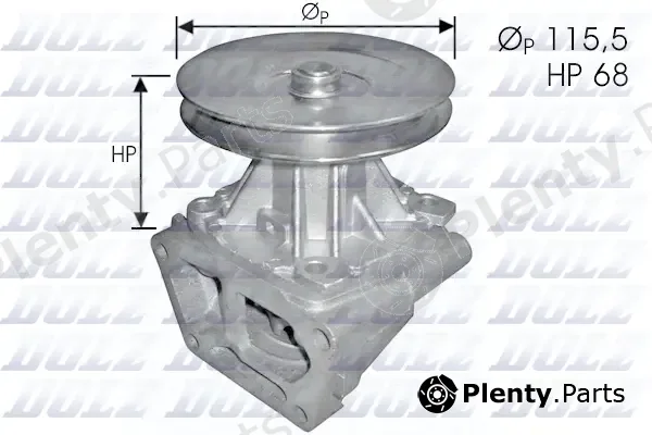 Dolz S134 — Water Pump, engine cooling
