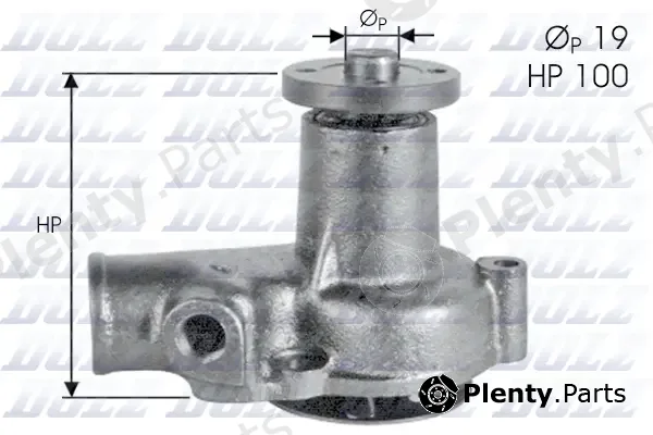 Dolz F611 — Water Pump, engine cooling