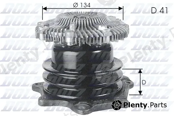 Dolz N142 — Water Pump, engine cooling