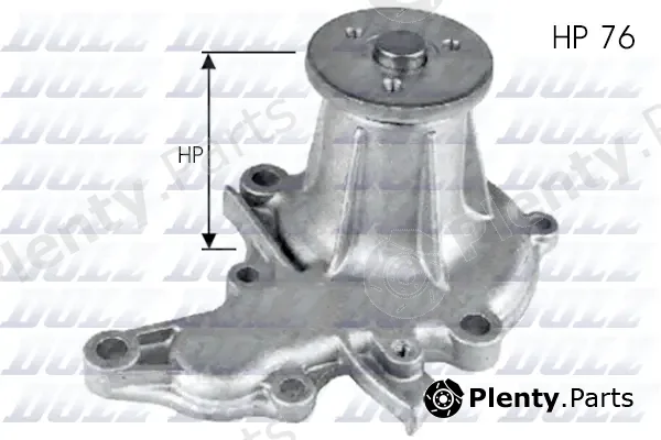 Dolz M166 — Water Pump, engine cooling