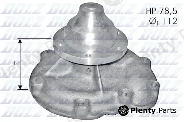 Dolz I108 — Water Pump, engine cooling