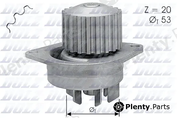 Dolz C111 — Water Pump, engine cooling