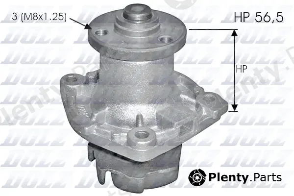 Dolz S348 — Water Pump, engine cooling