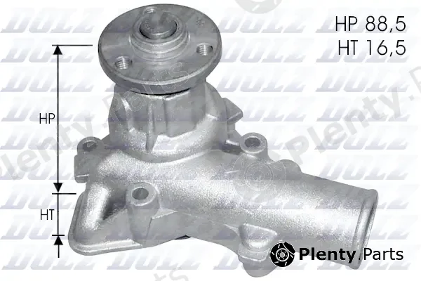 Dolz S108FL — Water Pump, engine cooling