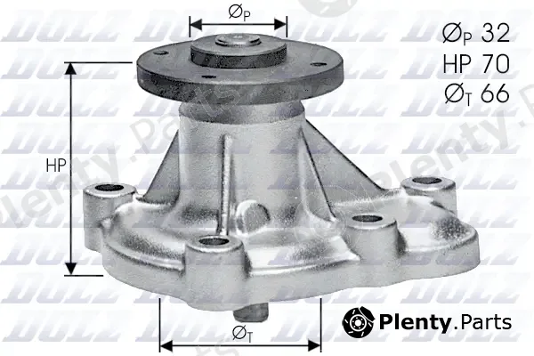 Dolz O129 — Water Pump, engine cooling