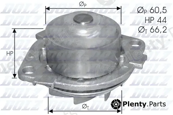 Dolz S231 — Water Pump, engine cooling