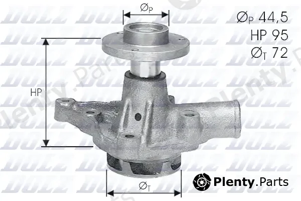 Dolz A121 — Water Pump, engine cooling