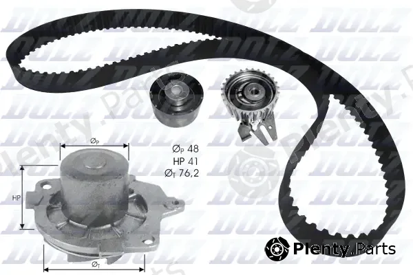 Dolz KD114 — Water Pump & Timing Belt Kit