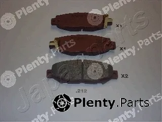 Japanparts PP-212AF — Brake Pad Set, disc brake
