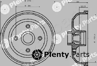 Japanparts TA-0406 — Brake Drum