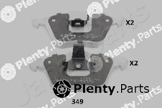 Japanparts PA-349AF — Brake Pad Set, disc brake
