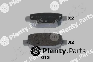 Japanparts PP-013AF — Brake Pad Set, disc brake