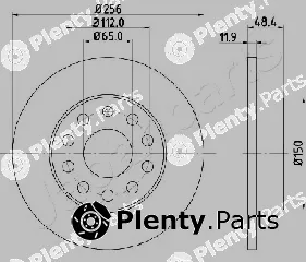 Japanparts DP-0928 — Brake Disc