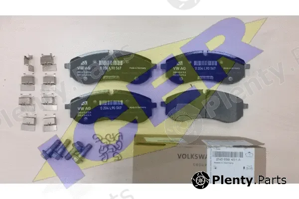 Icer 142381 — Brake Pad Set, disc brake
