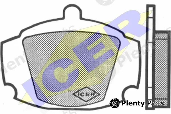 Icer 180051 — Brake Pad Set, disc brake
