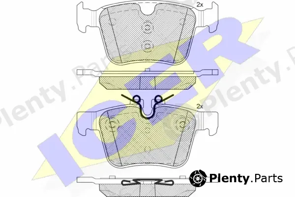 Icer 182232 — Brake Pad Set, disc brake