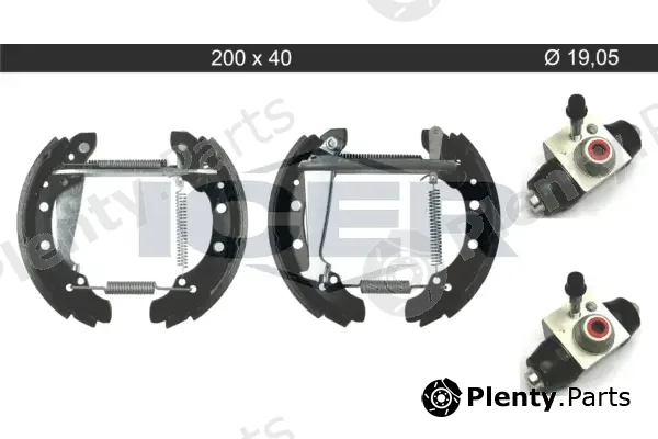 Icer 79KT0106C — Brake Shoe Set