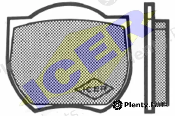 Icer 180049 — Brake Pad Set, disc brake