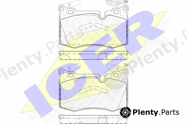 Icer 181979 — Brake Pad Set, disc brake