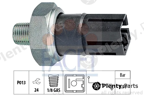 Facet 7.0160 — Oil Pressure Switch Made in Italy - OE Equivalent