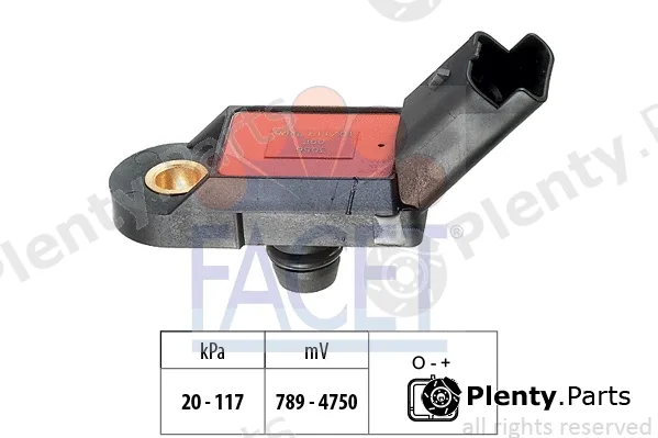 Facet 10.3056 — Air Pressure Sensor, altitude adaption Made in Italy - OE Equivalent