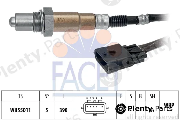 Facet 10.8516 — Lambda Sensor Made in Italy - OE Equivalent