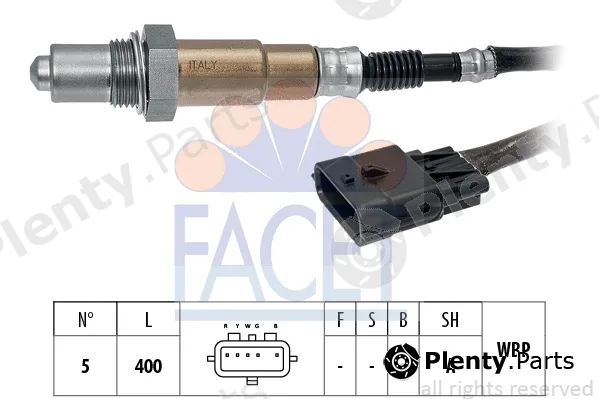 Facet 10.8504 — Lambda Sensor Made in Italy - OE Equivalent