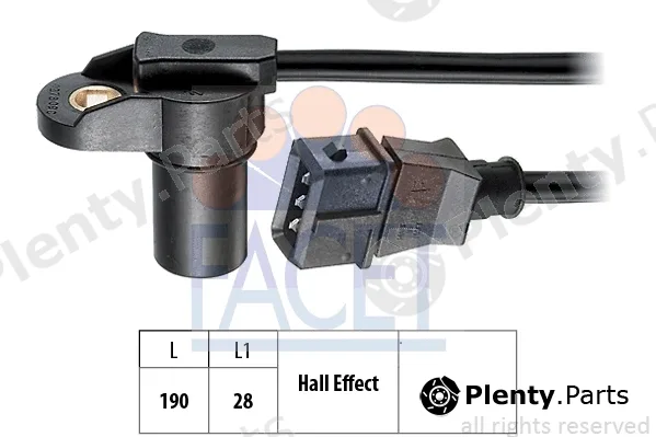Facet 9.0278 — Sensor, camshaft position Made in Italy - OE Equivalent