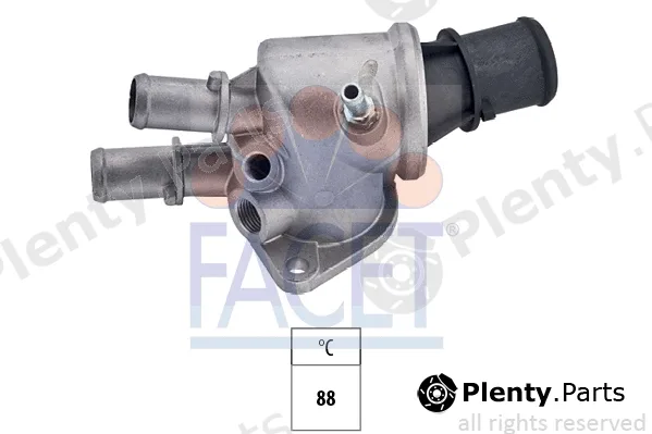 Facet 7.8190 — Thermostat, coolant Made in Italy - OE Equivalent