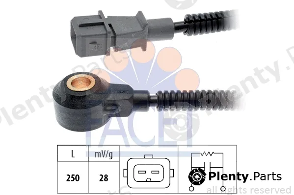 Facet 9.3216 — Knock Sensor Made in Italy - OE Equivalent
