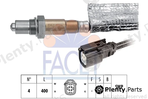 Facet 10.8379 — Lambda Sensor Made in Italy - OE Equivalent