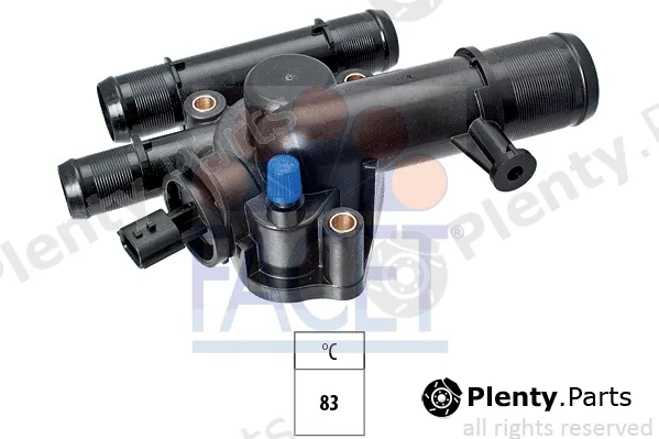 Facet 7.8718 — Thermostat, coolant Made in Italy - OE Equivalent