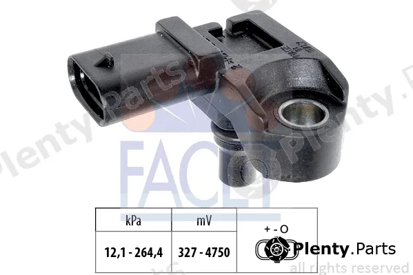 Facet 10.3395 — Air Pressure Sensor, altitude adaption Made in Italy - OE Equivalent