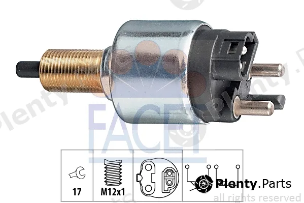 Facet 7.1073 — Stop Light Switch Made in Italy - OE Equivalent