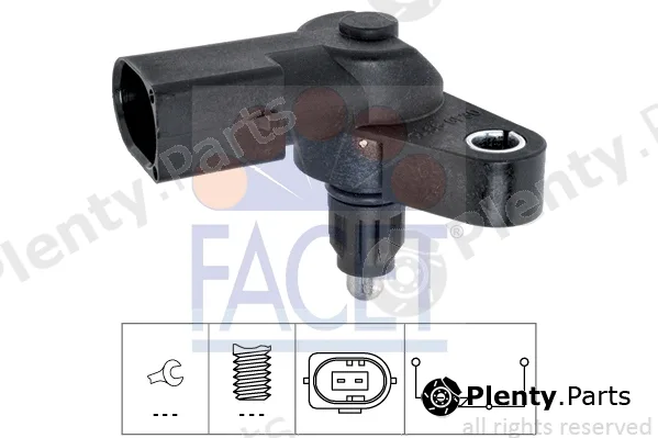 Facet 7.6339 — Switch, reverse light Made in Italy - OE Equivalent