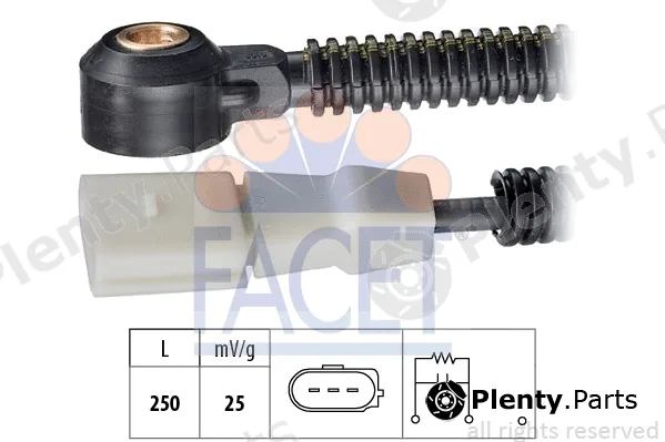 Facet 9.3178 — Knock Sensor Made in Italy - OE Equivalent